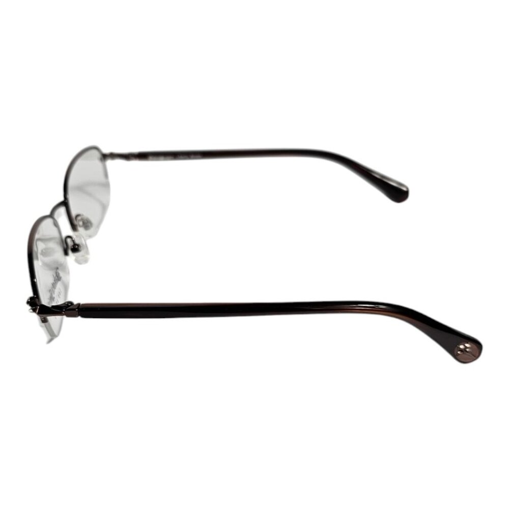 Dakota Smith Liberty Brown Women's 50-20-135 Metal Half Rim Eyeglasses Demo. - Picture 5 of 15